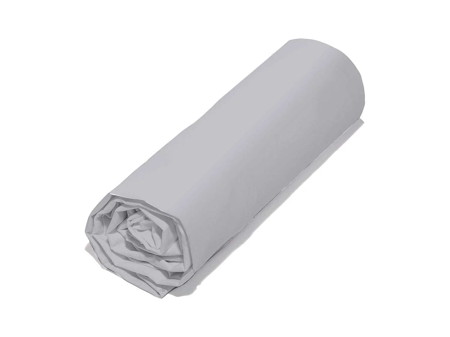 Drap housse 180x200 cm coton biologique SILLA perle