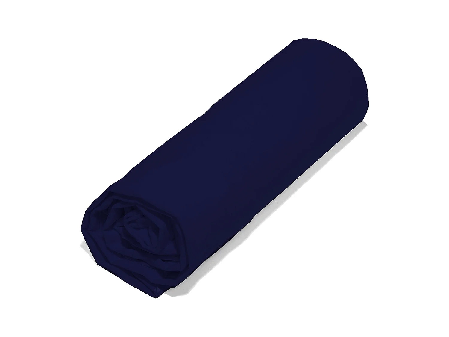Drap housse 160x200 cm coton biologique SILLA marine