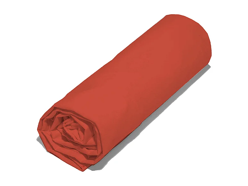 Drap housse 160x200 cm coton biologique SILLA bisque