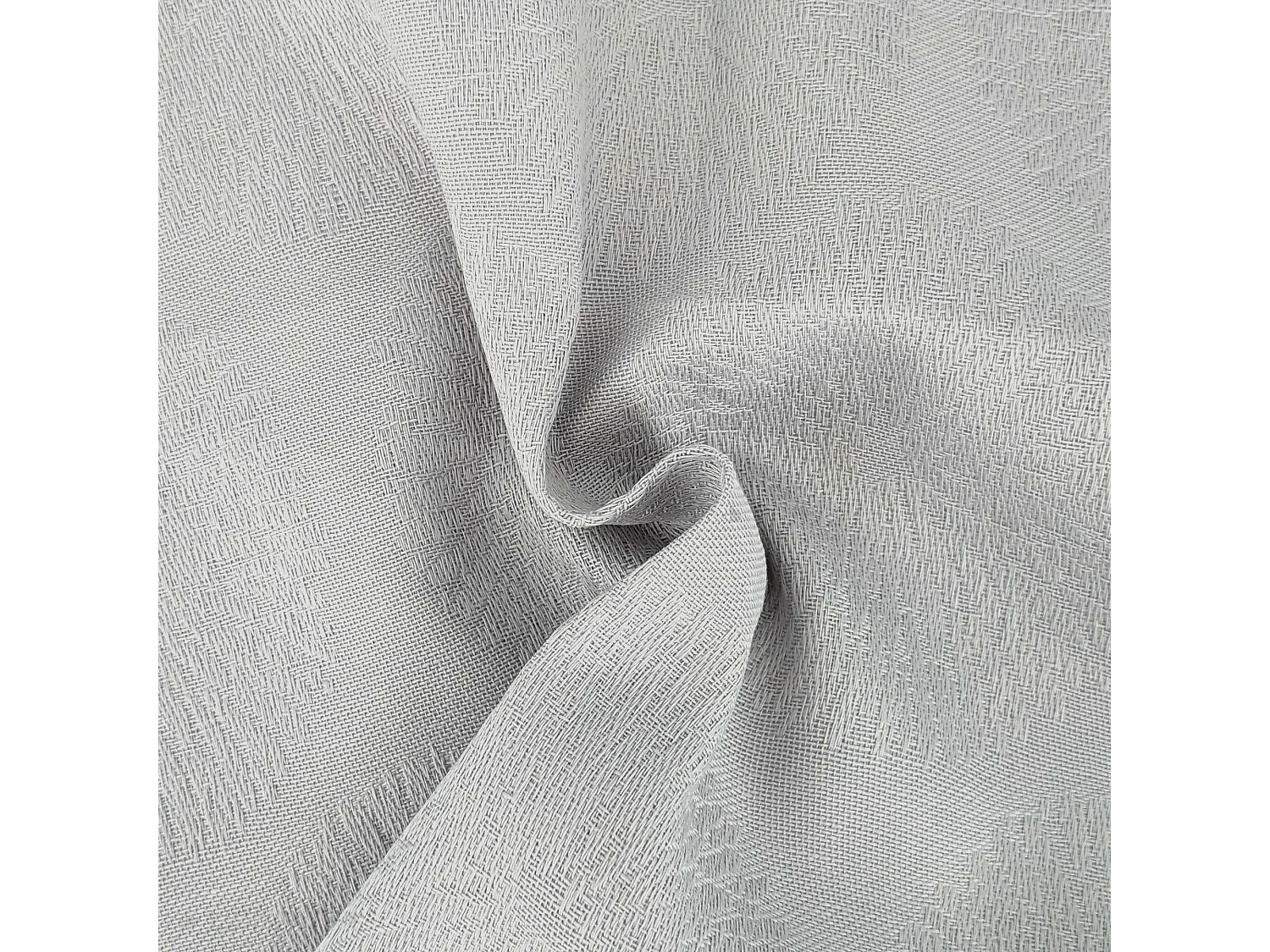 Lot de 3 serviettes de table 45x45 cm HÉLIOS Perle coton + enduction acrylique