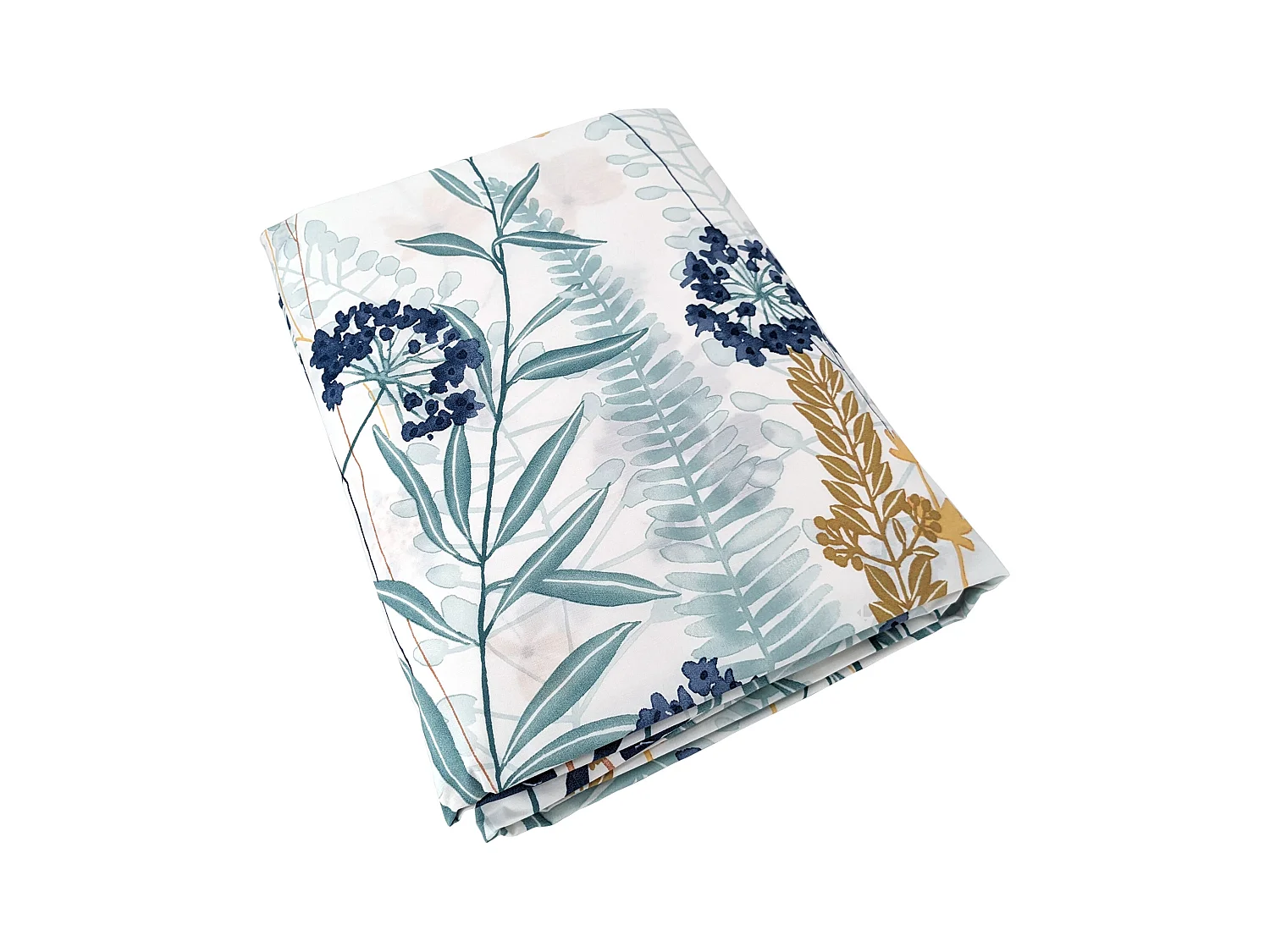 Housse de couette 200x200 cm Percale pur coton PETITE FOLIE Bleu