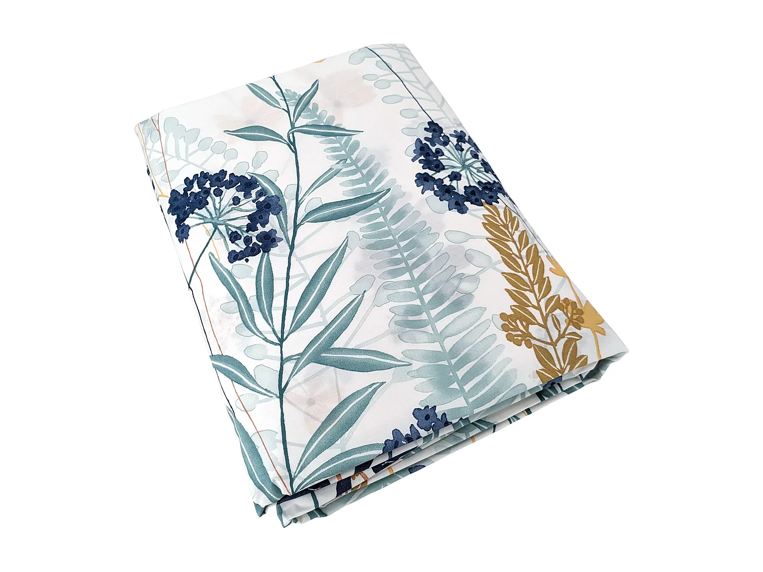 Housse de couette 200x200 cm Percale pur coton PETITE FOLIE Bleu