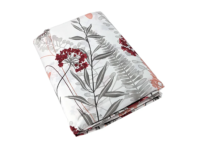 Housse de couette 200x200 cm Percale pur coton PETITE FOLIE Rouge