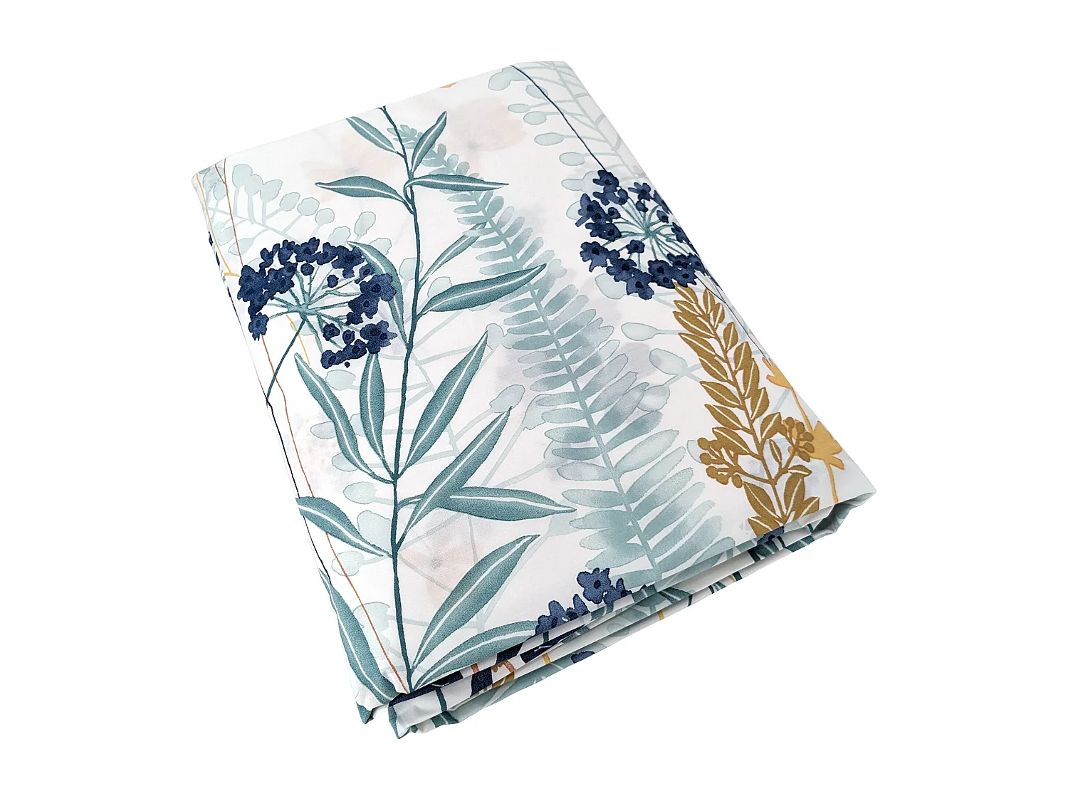 Housse de couette 140x200 cm Percale pur coton PETITE FOLIE Bleu