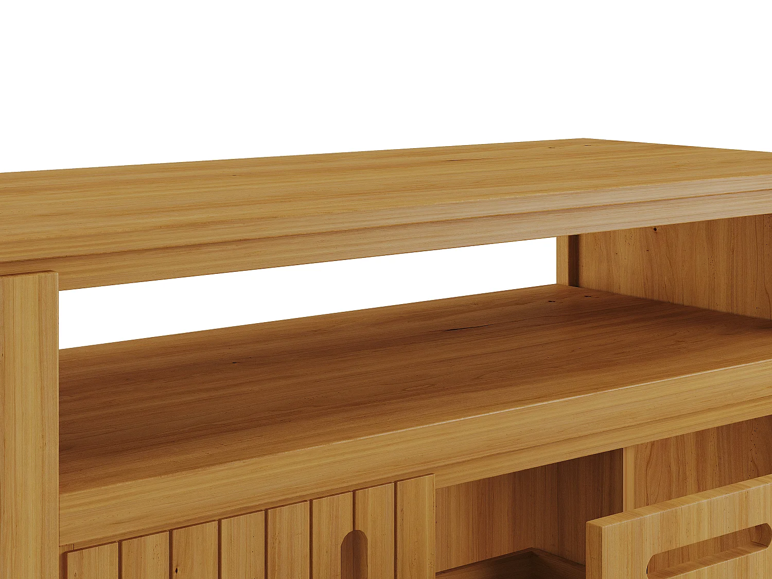 Mobile sotto lavabo 120 cm in Teak chiaro - SARATOK