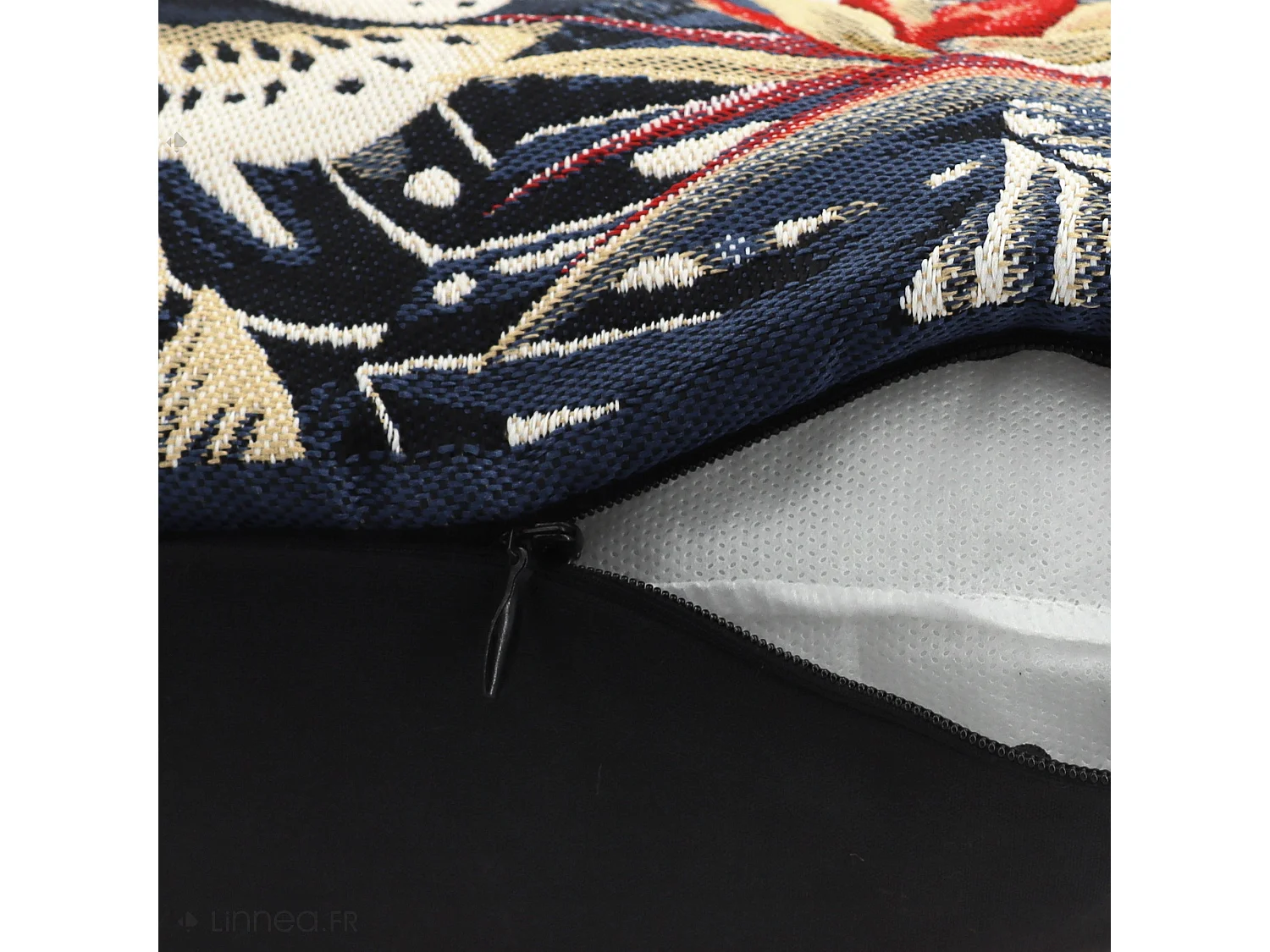 Housse de coussin 45x45 cm BAGHERRA Jaune Or