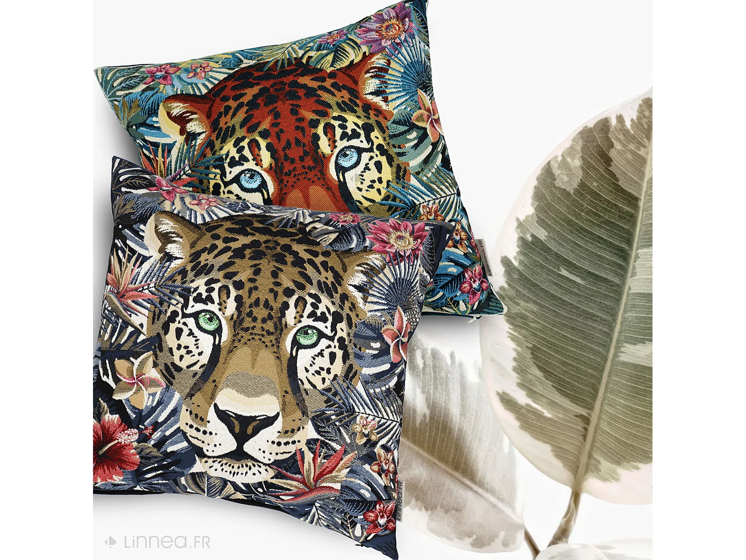 Housse de coussin 45x45 cm BAGHERRA Jaune Or