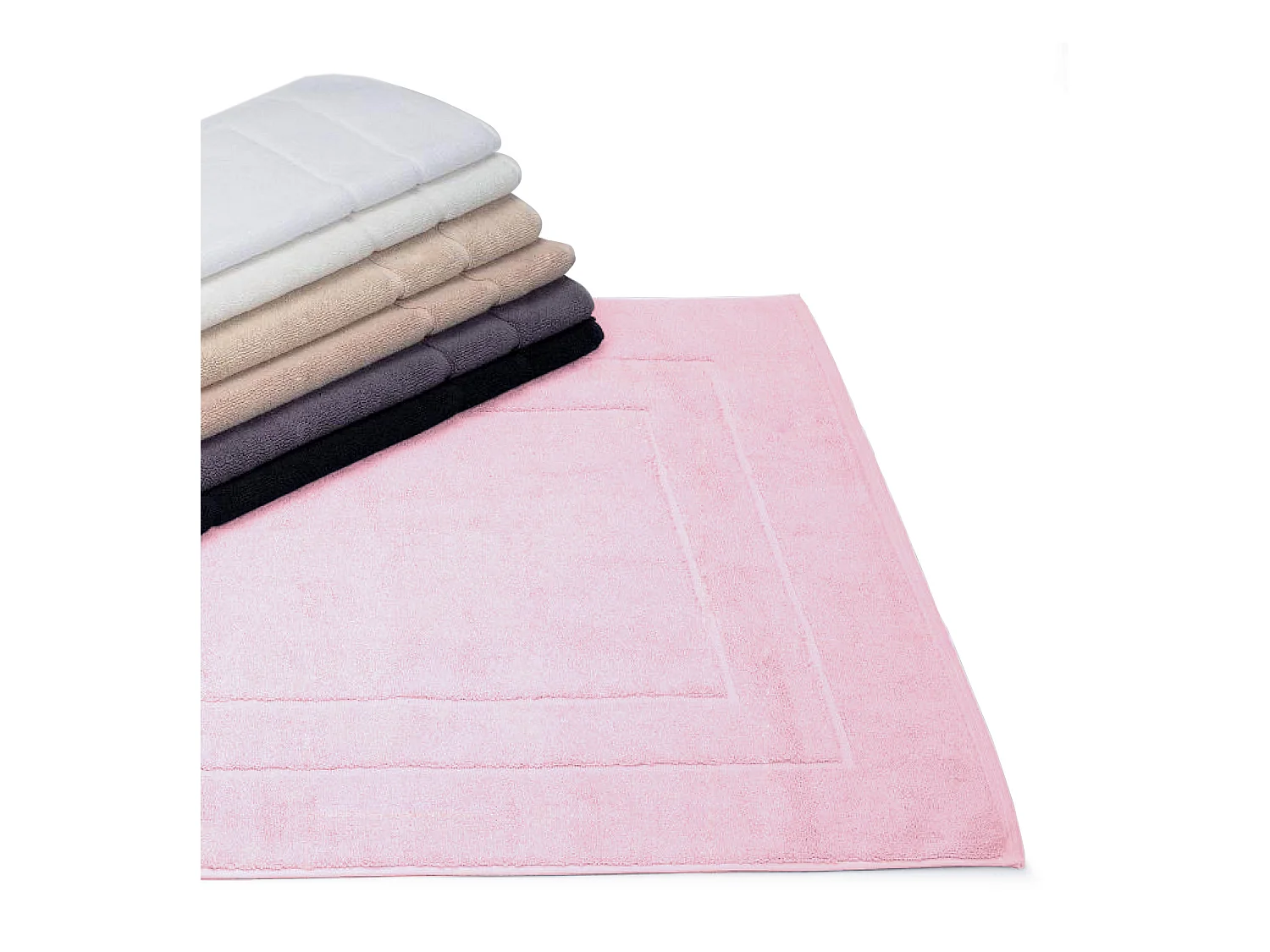Tapis de bain 60x100 cm FLAIR Rose 1500 g/m2
