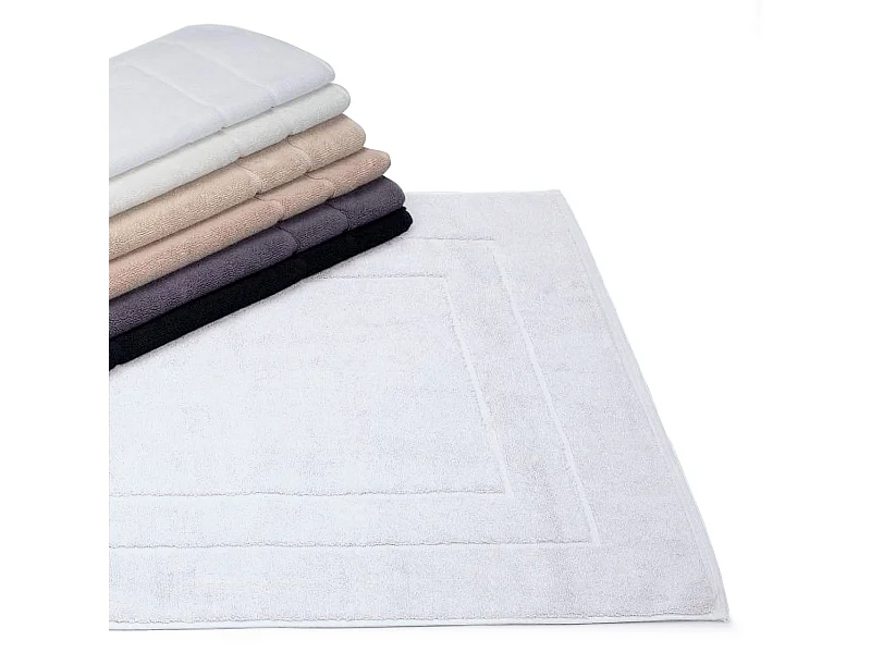 Tapis de bain 60x100 cm FLAIR Blanc 1500 g/m2