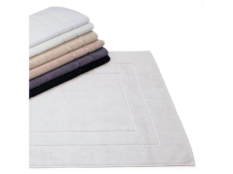 Tapis de bain 60x60 cm FLAIR Gris Calcium 1500 g/m2