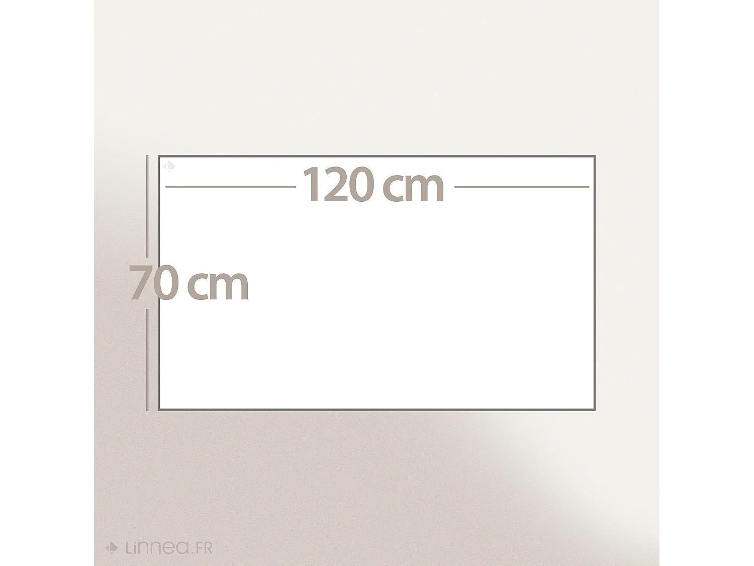 Tapis de bain 70x120 cm DREAM Blanc 2100 g/m2