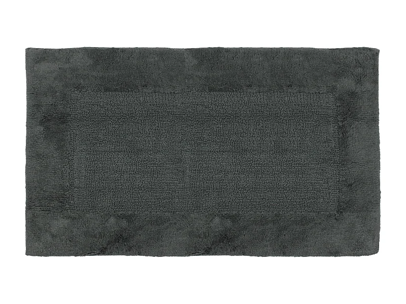 Tapis de bain 70x120 cm DREAM gris Anthracite 2100 g/m2