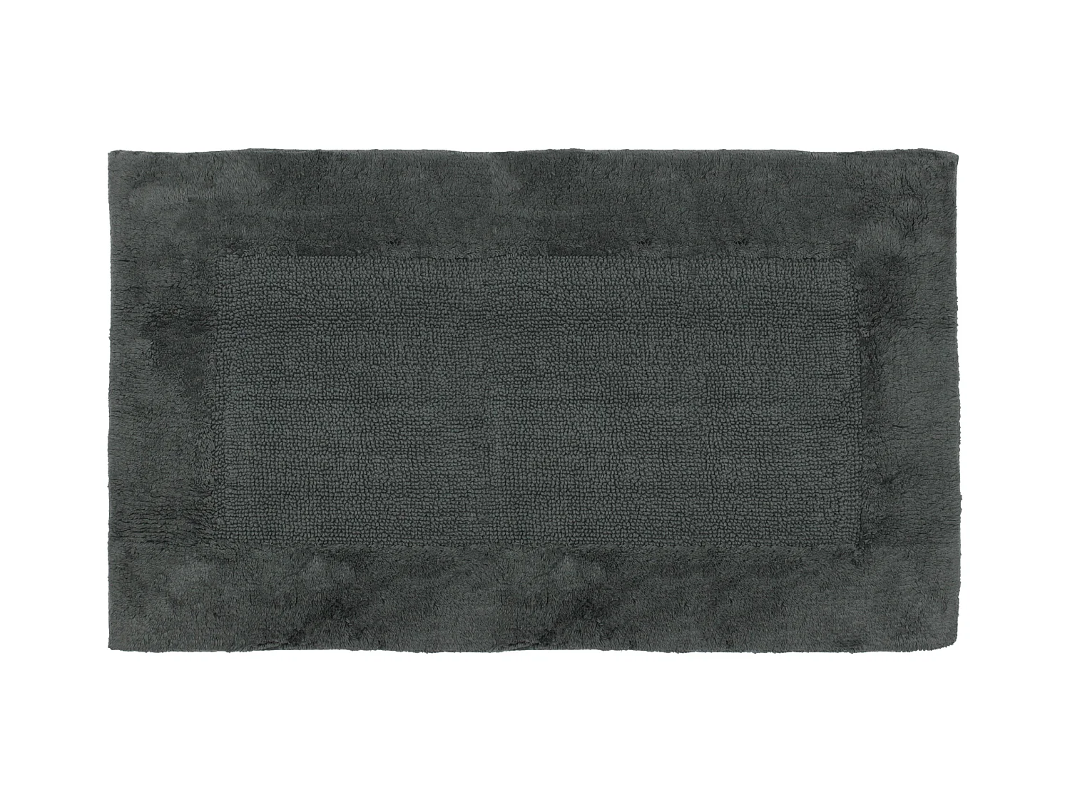 Tapis de bain 70x120 cm DREAM gris Anthracite 2100 g/m2