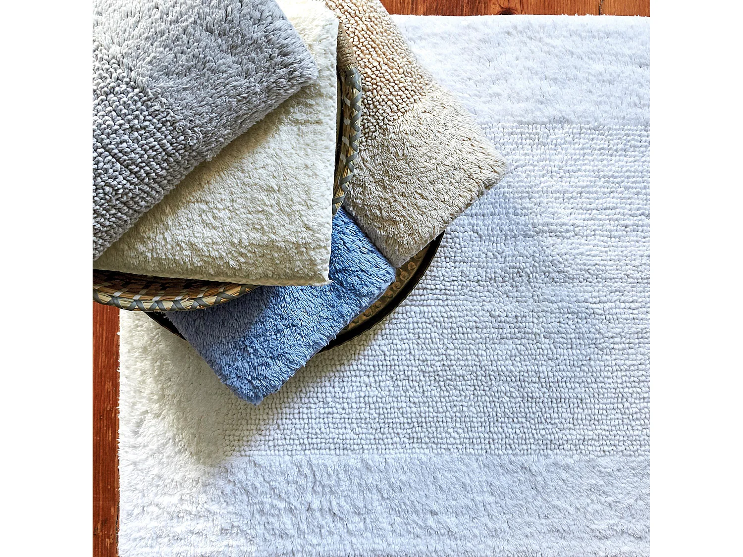 Tapis de bain 70x120 cm DREAM gris Anthracite 2100 g/m2