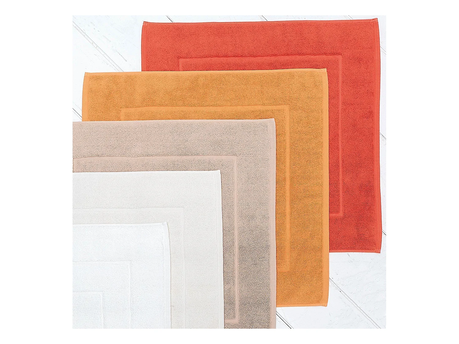 Tapis de bain 60x60 cm FLAIR Ecru 1500 g/m2