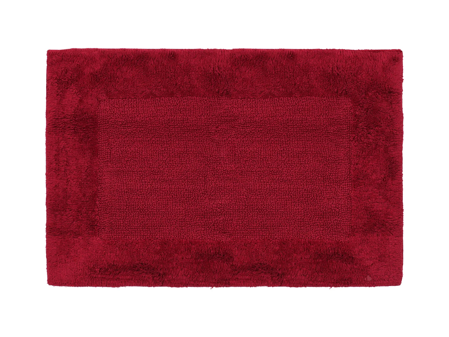 Tapis de bain 60x90 cm DREAM rouge Bordeaux 2100 g/m2