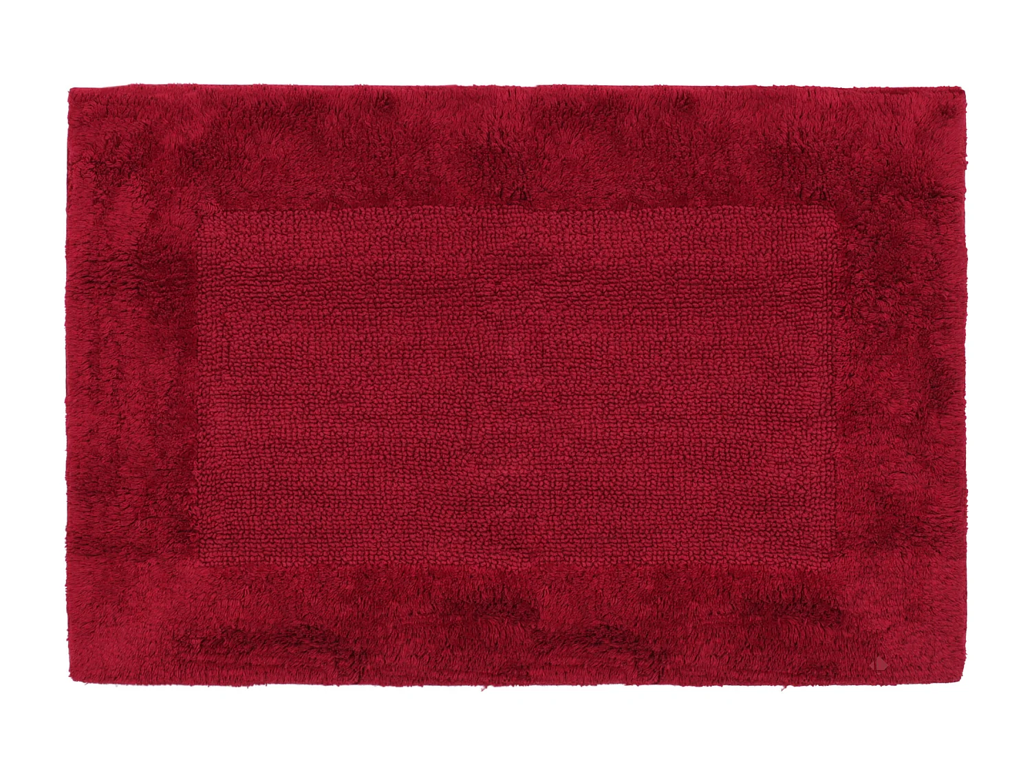 Tapis de bain 60x90 cm DREAM rouge Bordeaux 2100 g/m2