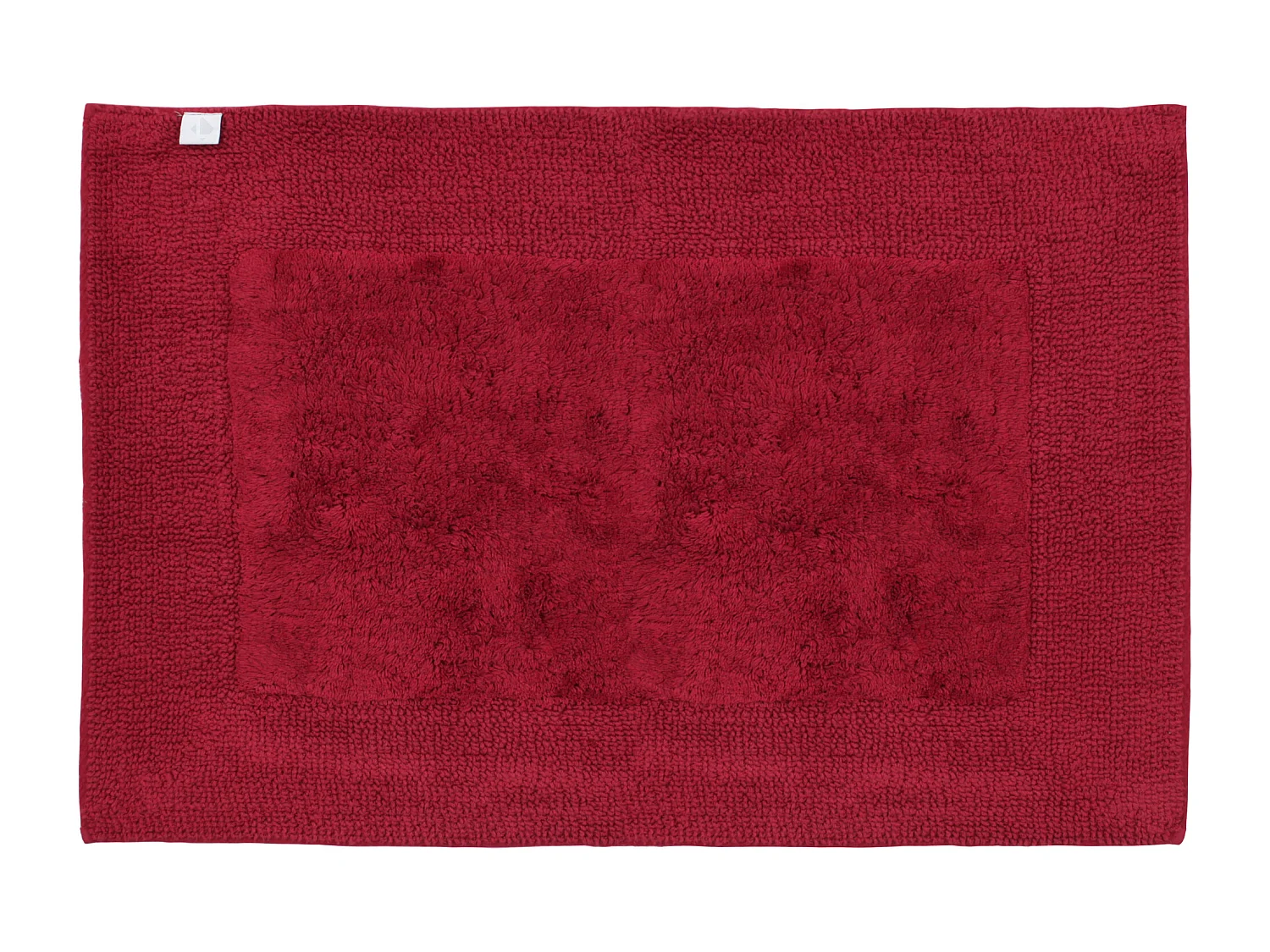 Tapis de bain 60x90 cm DREAM rouge Bordeaux 2100 g/m2