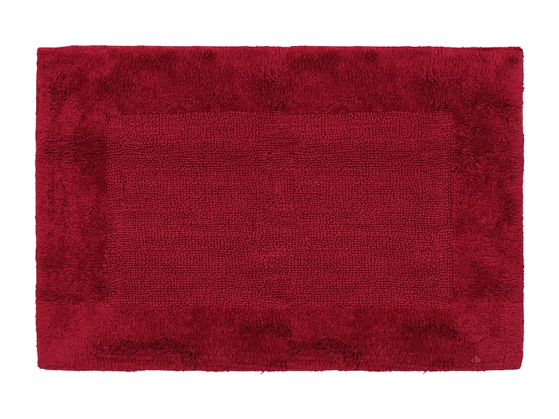 Tapis de bain 60x90 cm DREAM rouge Bordeaux 2100 g/m2