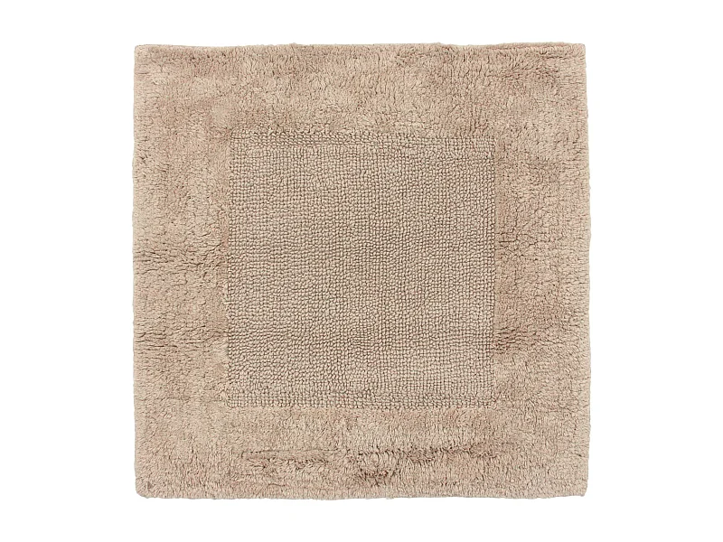 Tapis de bain 60x60 cm DREAM beige Sable 2100 g/m2