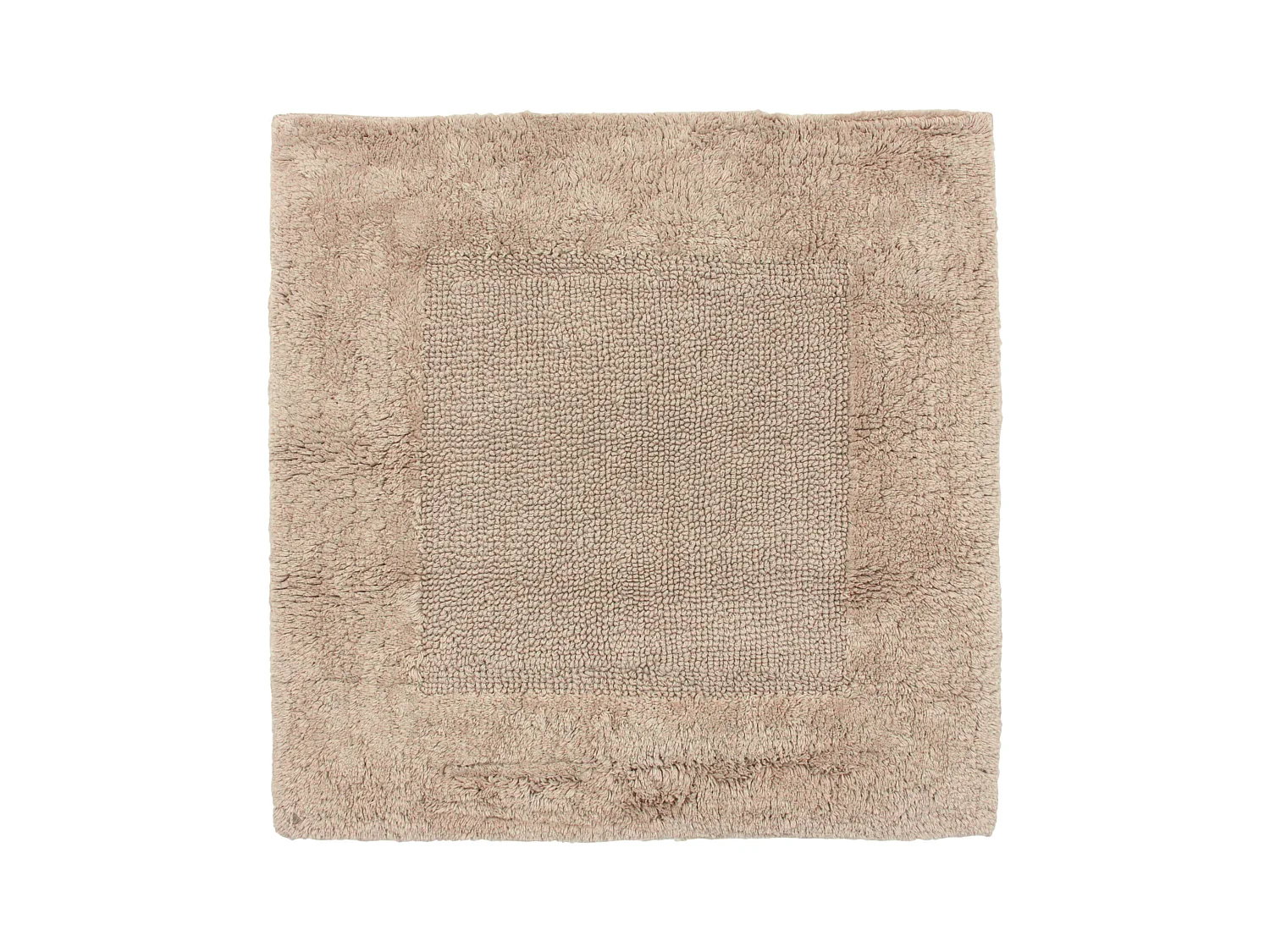 Tapis de bain 60x60 cm DREAM beige Sable 2100 g/m2