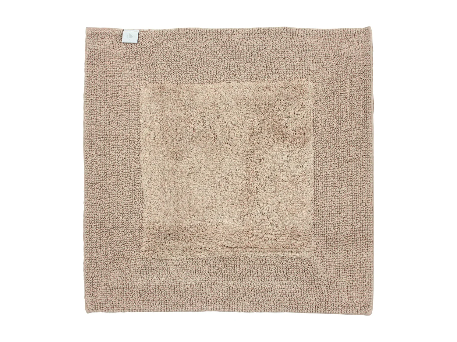 Tapis de bain 60x60 cm DREAM beige Sable 2100 g/m2