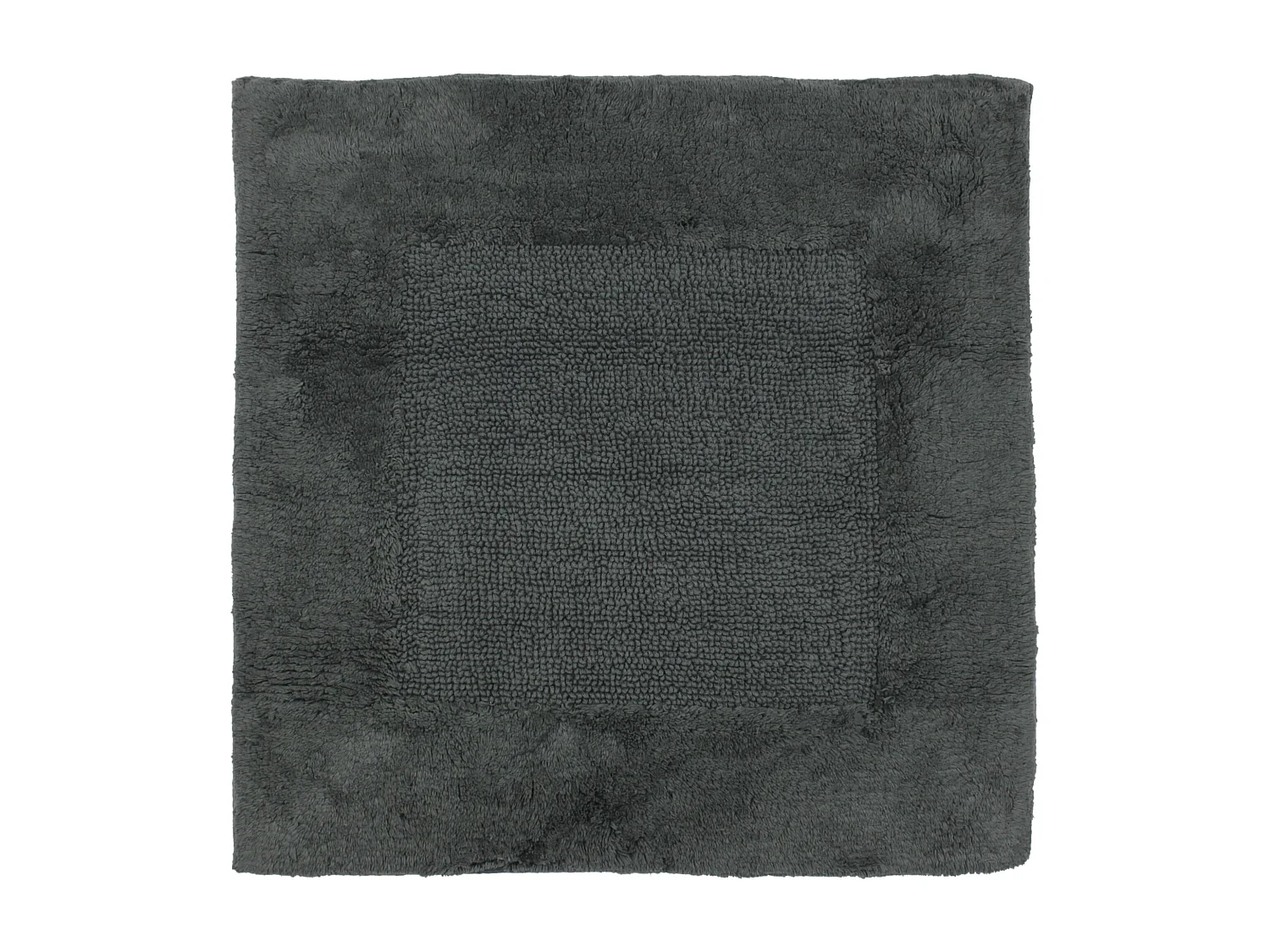 Tapis de bain 60x60 cm DREAM gris Anthracite 2100 g/m2