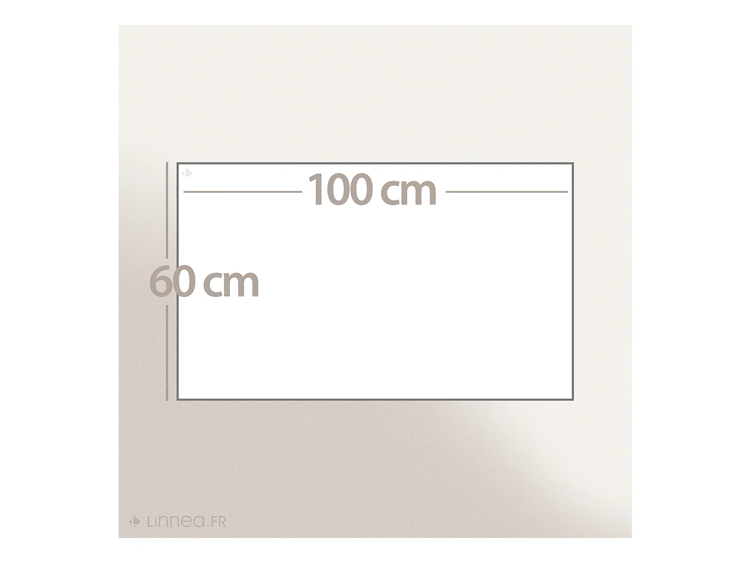 Tapis de bain 60x100 cm FLAIR Noir 1500 g/m2