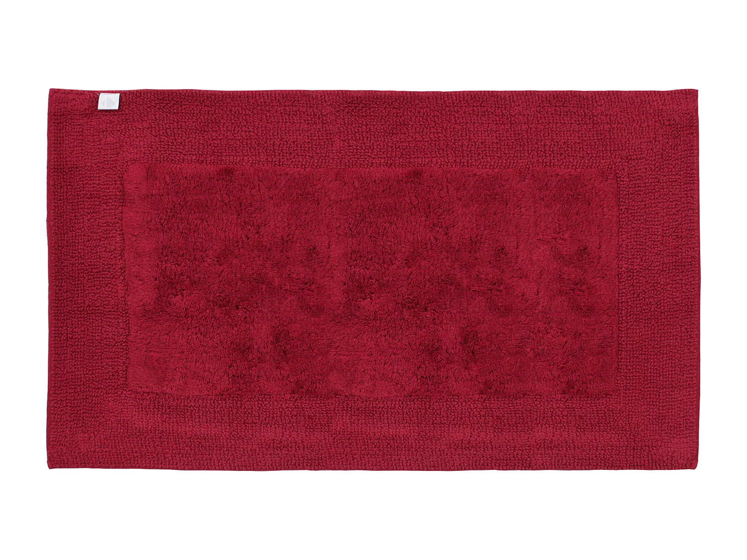 Tapis de bain 70x120 cm DREAM rouge Bordeaux 2100 g/m2
