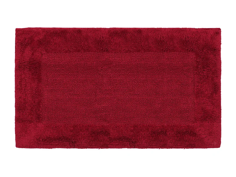 Tapis de bain 70x120 cm DREAM rouge Bordeaux 2100 g/m2