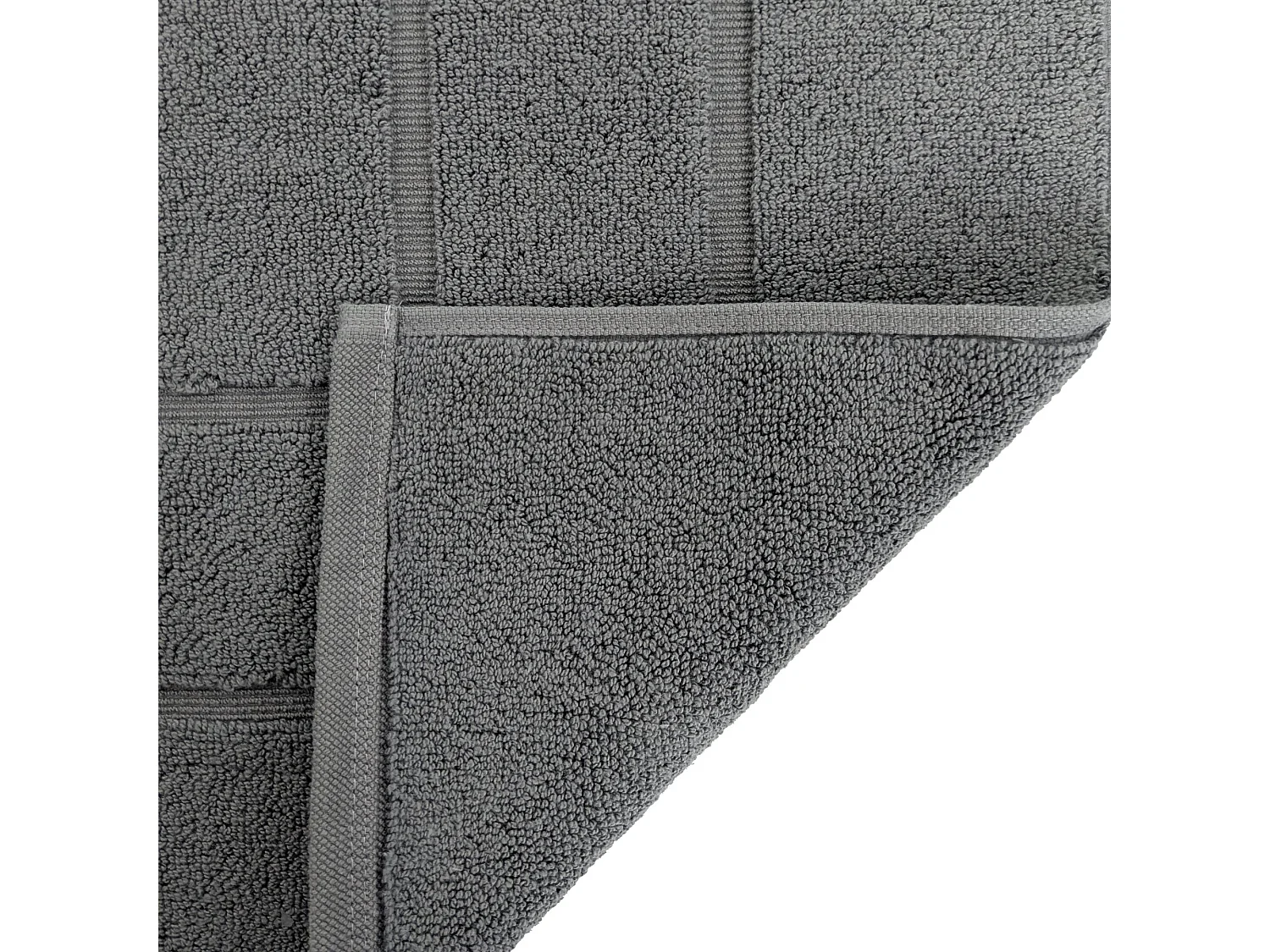 Tapis de bain 60x60 cm FLAIR Anthracite 1500 g/m2
