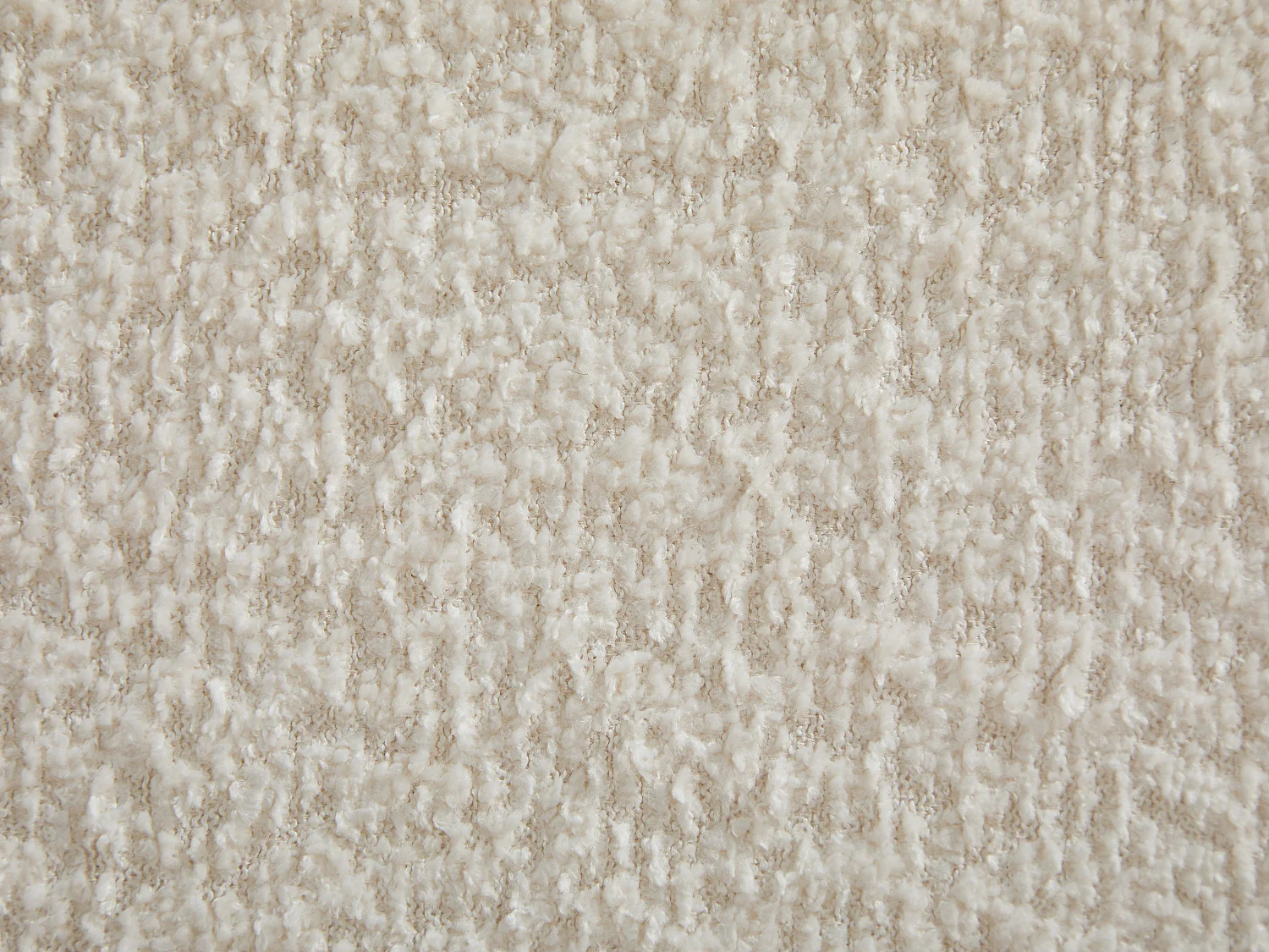Lit coffre 160 x 200 cm - Tissu bouclette - Beige + Matelas – FIDOZIA