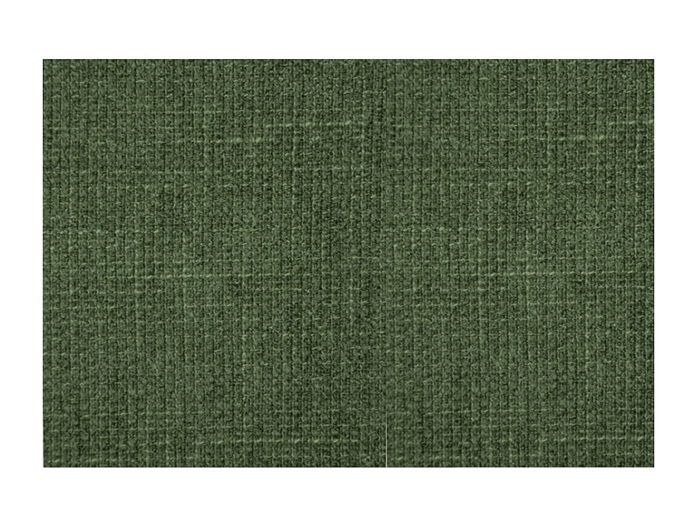 Lit 140x200cm avec tête de lit tapissier tissu et sommier kit vert - Hauteur totale : 29cm