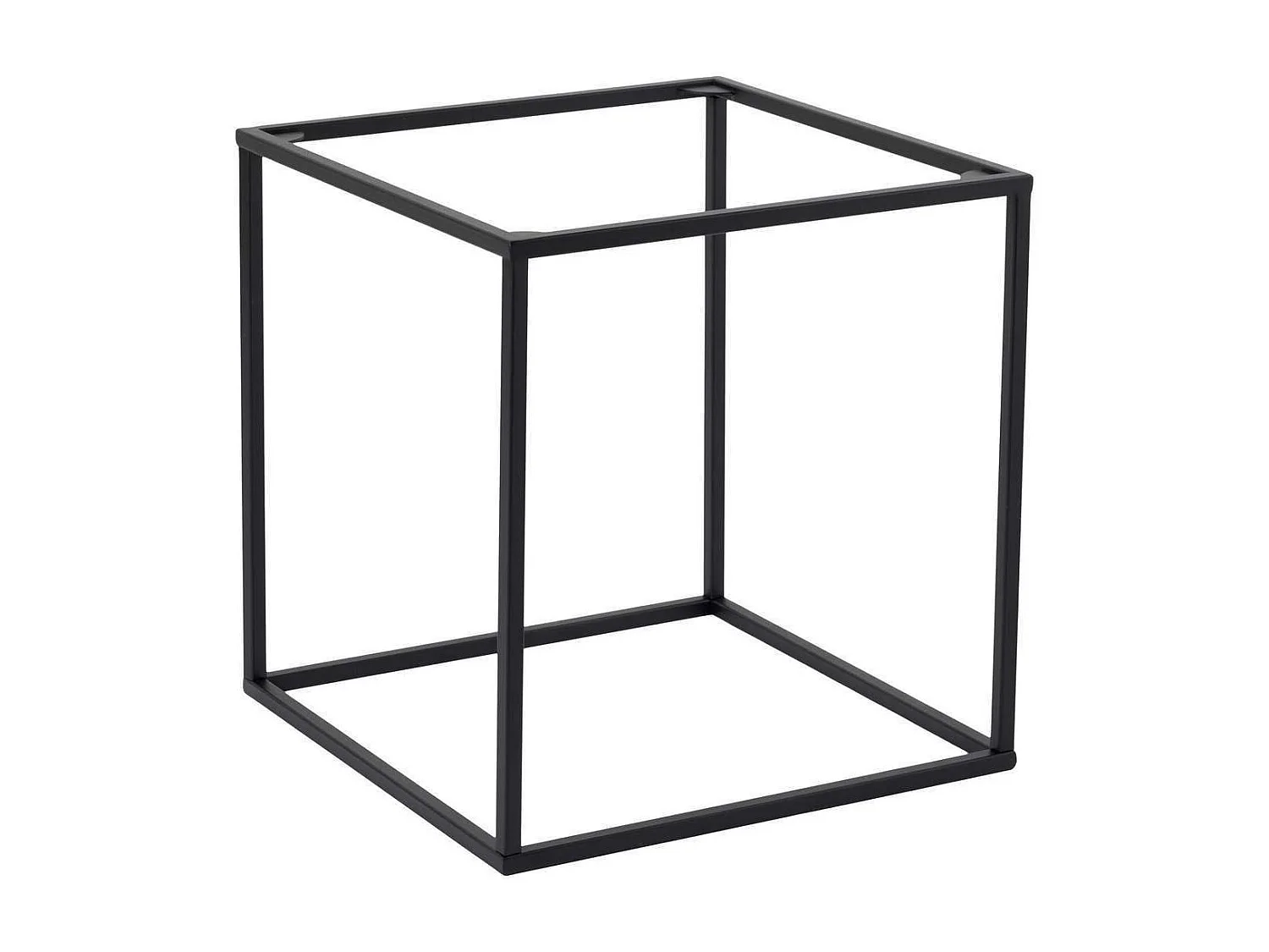 Table basse en métal "Koala" 45 x 45 x 52 cm - Noir