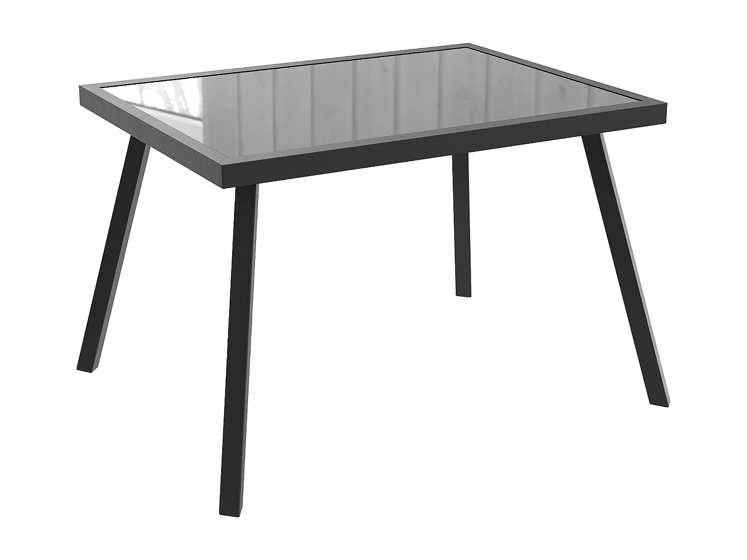 Salon ogrodowy, zestaw mebli na 8 osób, z żelaza ocynkowanego, 1 fotel i 2 taborety, kanapa narożna, stół jadalniany, Szary