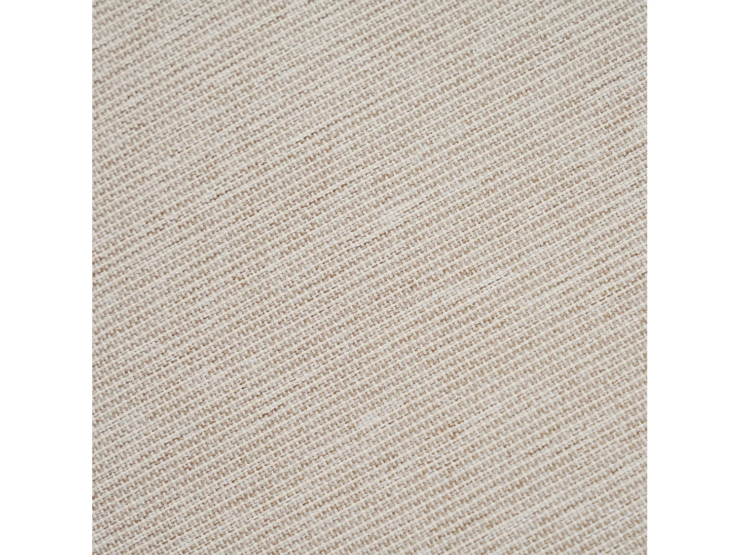 Salon de jardin -3 places - en acier galvanisé - canapé - 1 table d'appoint - plateau en bois plastique - Beige