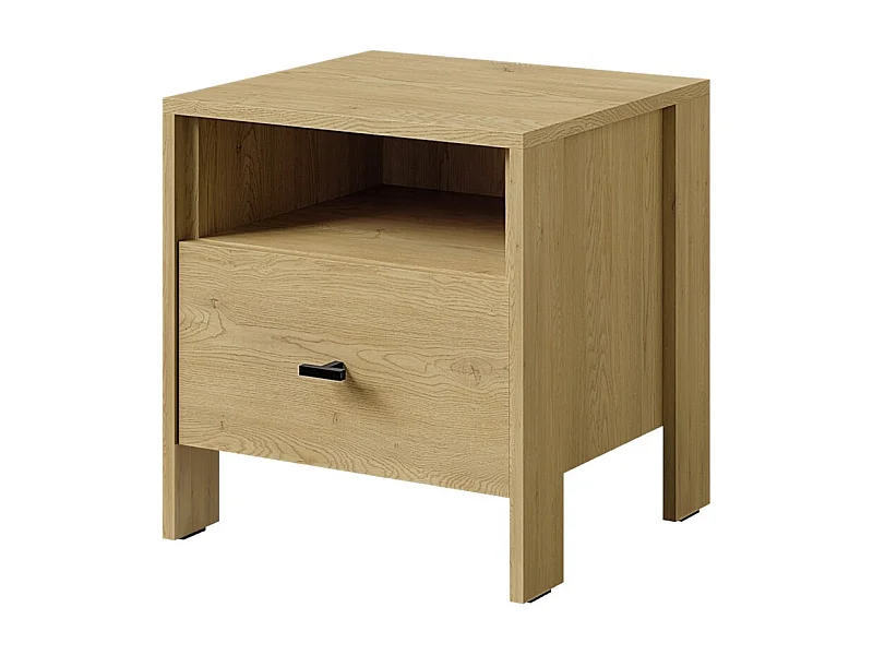 Nachttisch mit Schublade Ethan 1S 45 Eiche Cremona