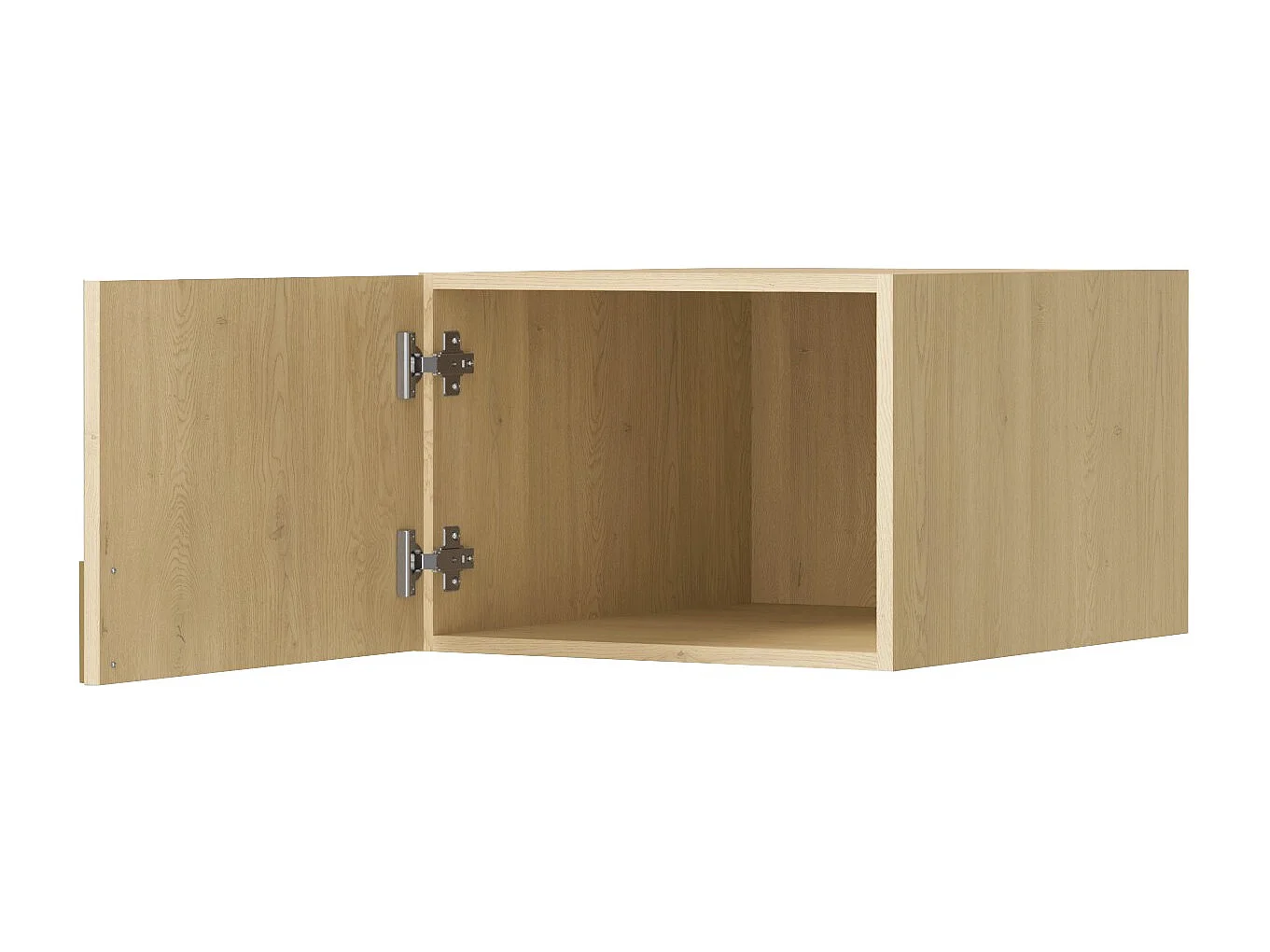 Aufsatz für Schrank Napoli 1D 50 Eiche Cremona (schwarzer oder goldener Griff)