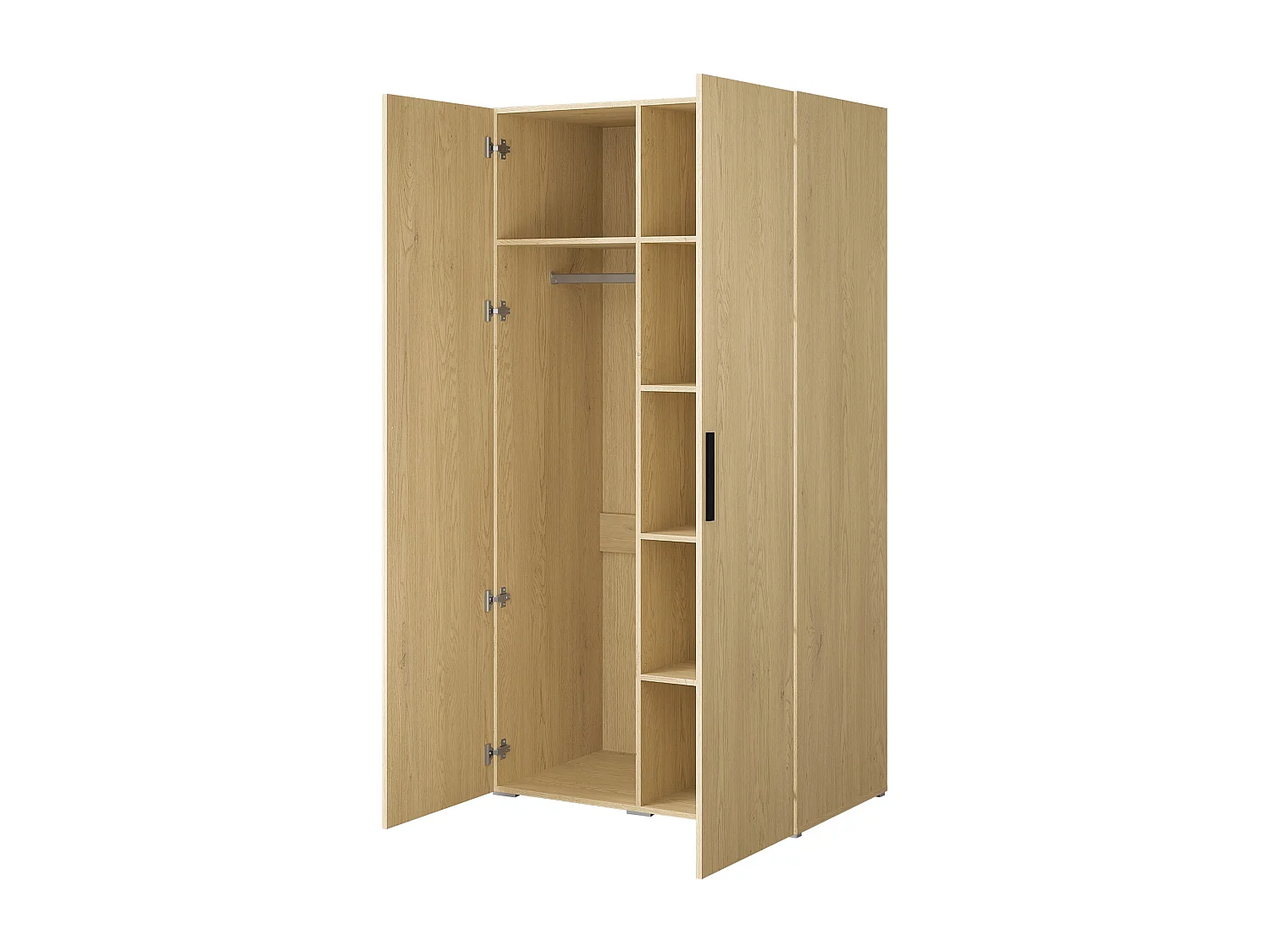 Szafa uchylna Napoli 2D 100 Dąb Cremona (czarny lub złoty uchwyt)