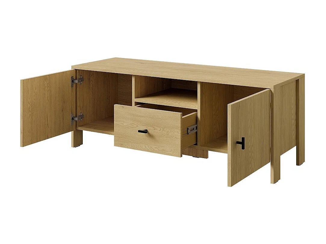 TV-Schrank stehend Ethan 2D1S 120 Eiche Cremona