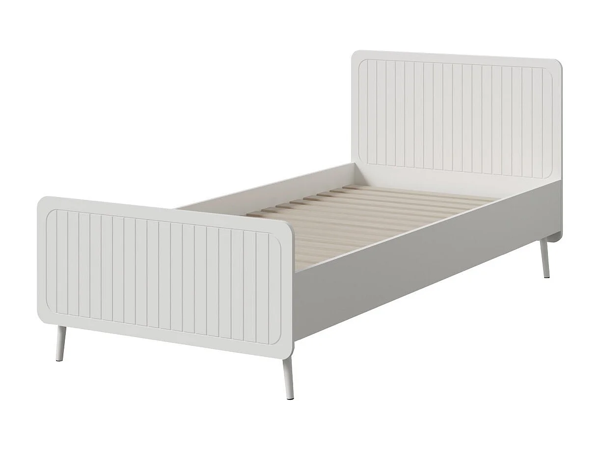 Schlafzimmer Bett Chloe 90x200 Weiß