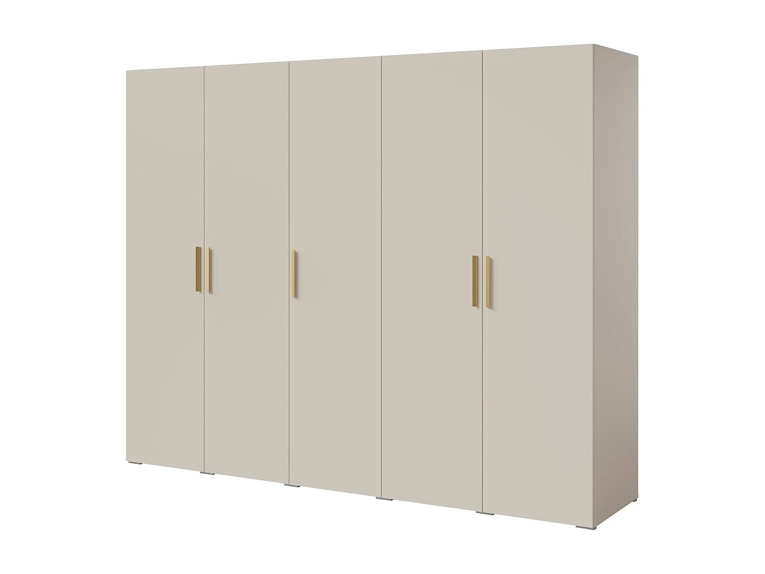 Szafa uchylna Napoli 5D 250 Kaszmir (czarny lub złoty uchwyt)