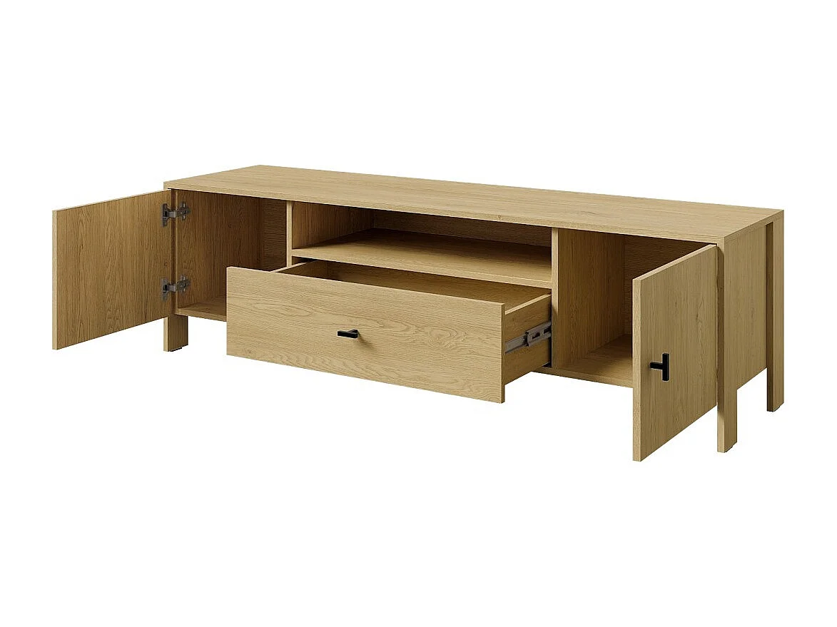 TV-Schrank stehend Ethan 2D1S 160 Eiche Cremona