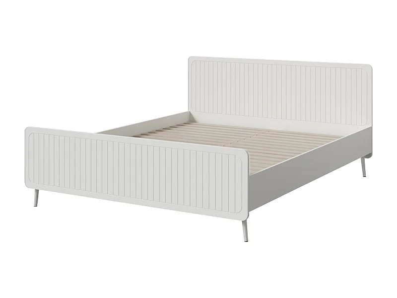 Schlafzimmer Bett Chloe 160x200 Weiß