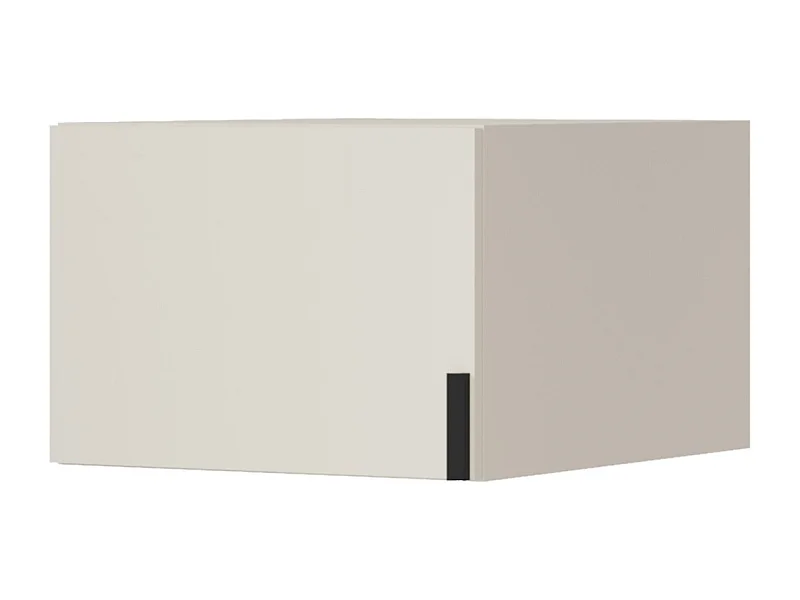 Aufsatz für Schrank Napoli 1D 50 Kaschmir (schwarzer oder goldener Griff)