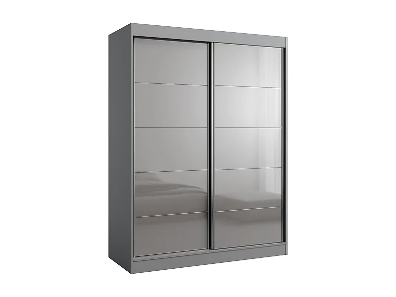 Schuifdeurkat Como 2D 150 Grij (lacobel)