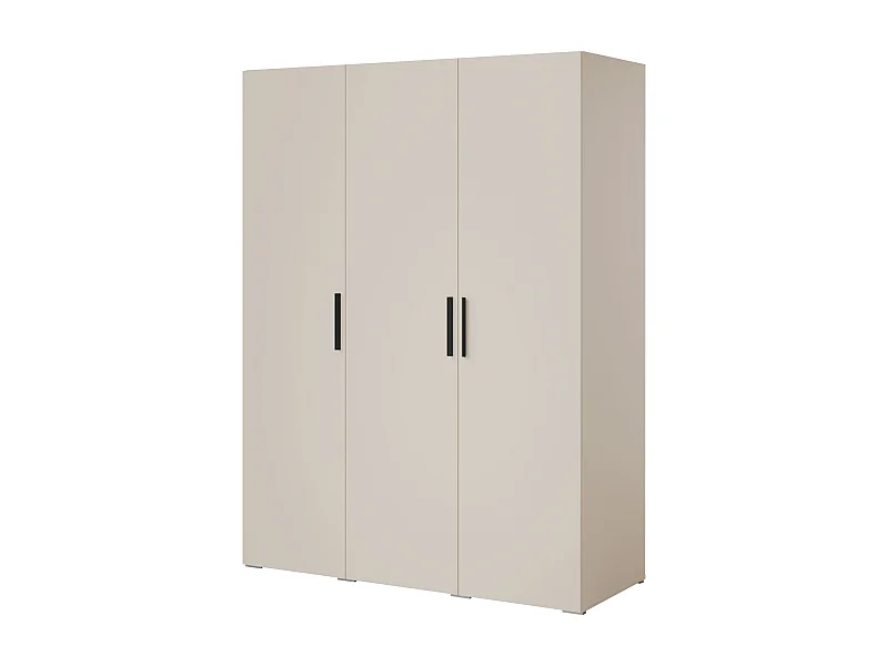 Szafa uchylna Napoli 3D 150 Kaszmir (czarny lub złoty uchwyt)