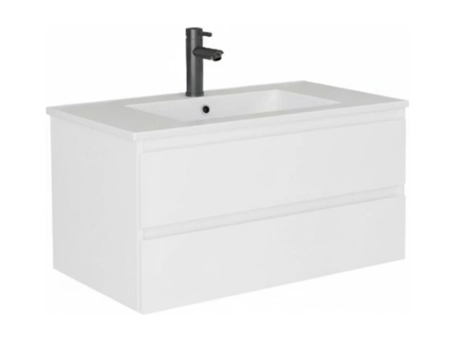 Einzelmöbel + Spüle + SORRENTO-Armatur