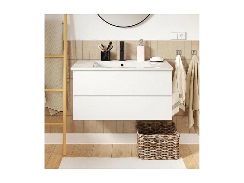 Einzelmöbel + Spüle + SORRENTO-Armatur