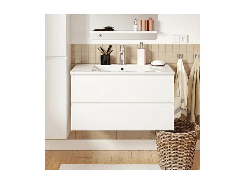 Einzelmöbel + Spüle + SORRENTO-Armatur